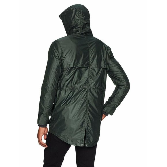 UNDER ARMOUR 1306449 Sportstyle Elite  Parka Artillery Jacket Green/Black - Picture 2 of 2